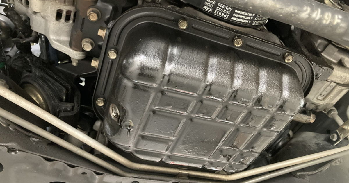 S15シルビア オイル漏れ対応