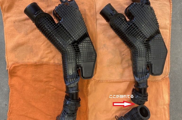 E12ノート エンストする（スーパーチャージャーダクト交換）